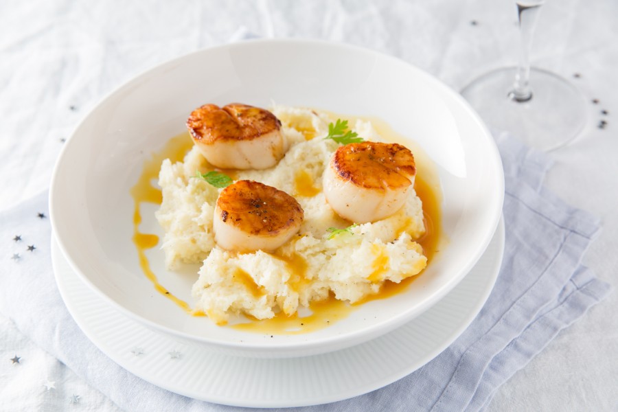 Saint-Jacques à la vanille